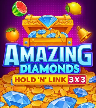 Слот Amazing Diamonds: Hold ‘N’ Link в Слотокинг казино