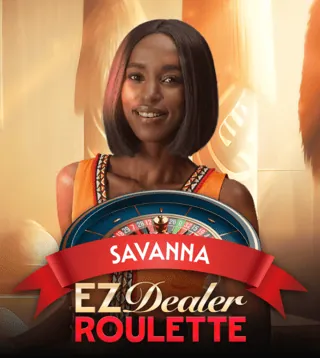 Live-игра EZ Dealer Roulette Savanna в Слотокинг казино